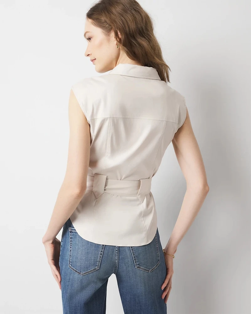 Belted Utility Shirt