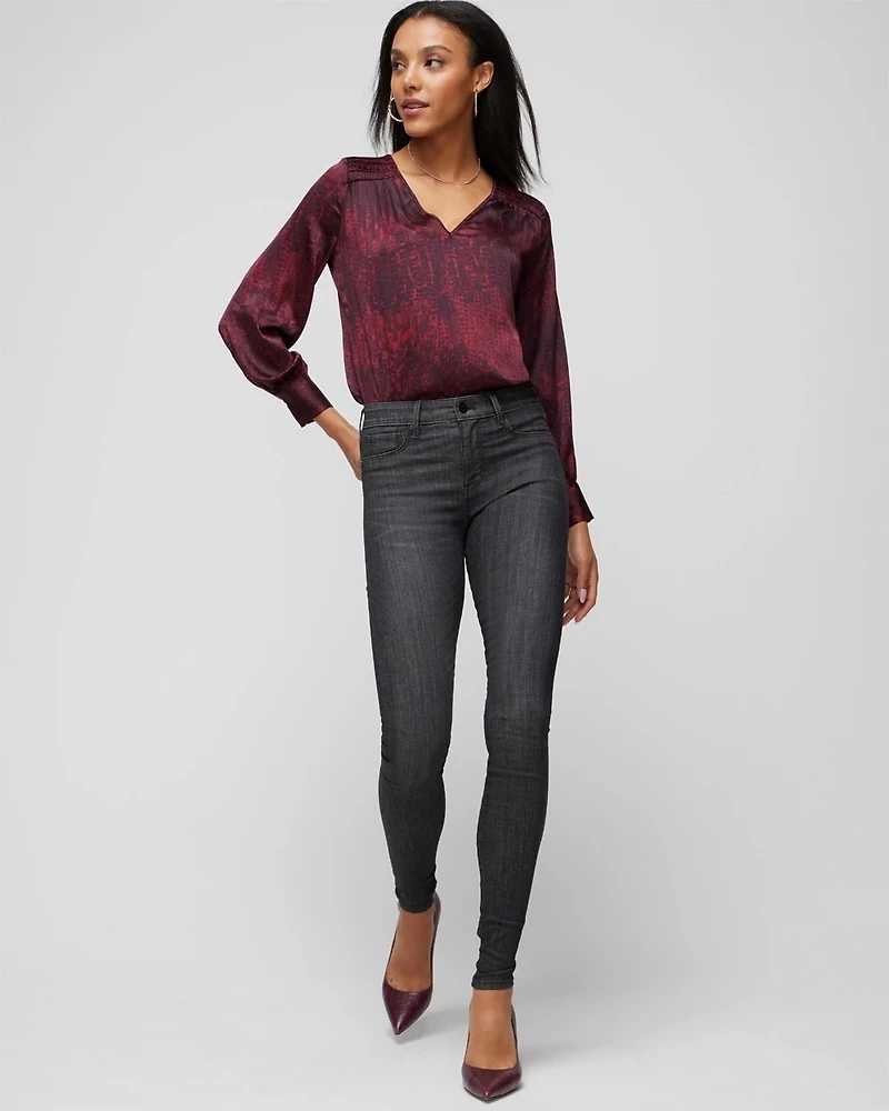High Rise Jeanie Denim Legging