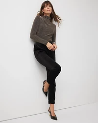WHBM FORME™ Stretch Metallic Long-Sleeve Tee