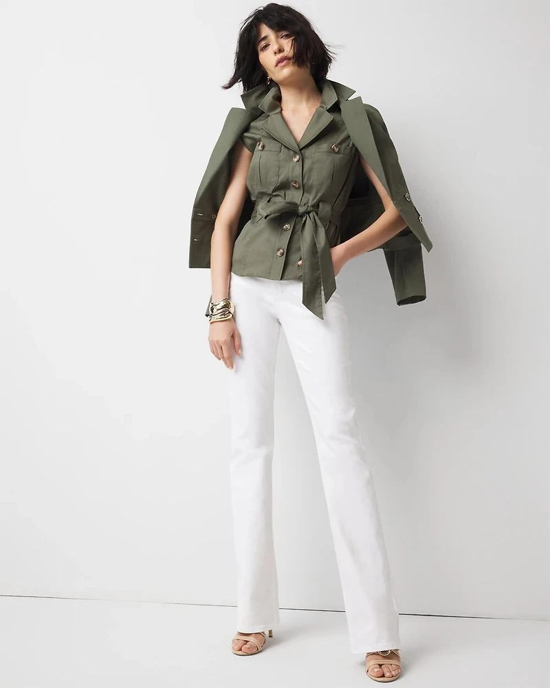 Belted Utility Shirt