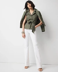 Belted Utility Shirt