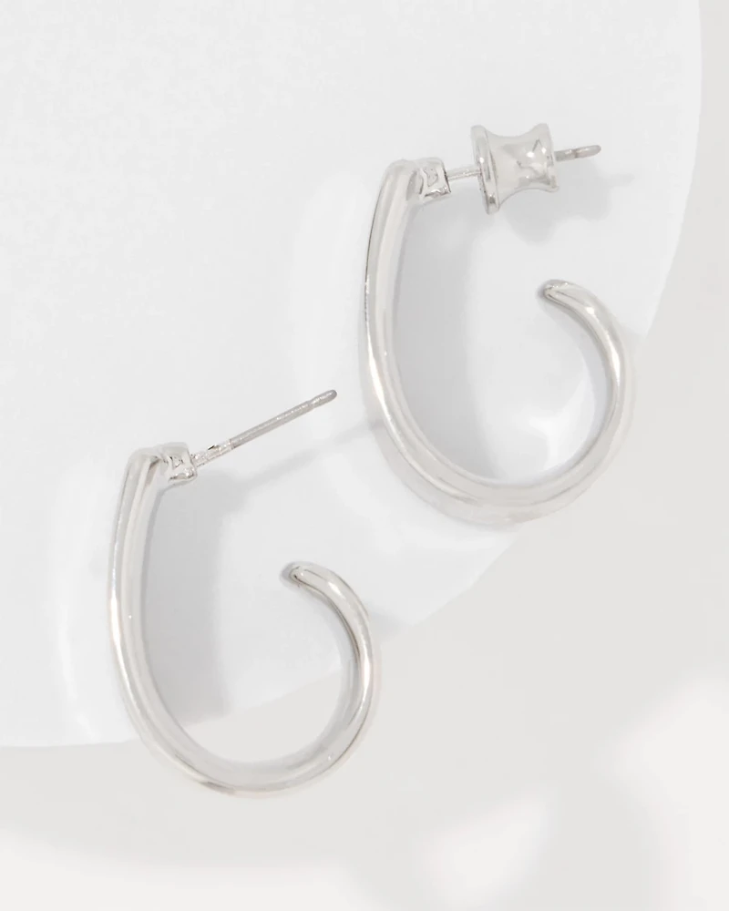 Sculptural Hoop Earrings
