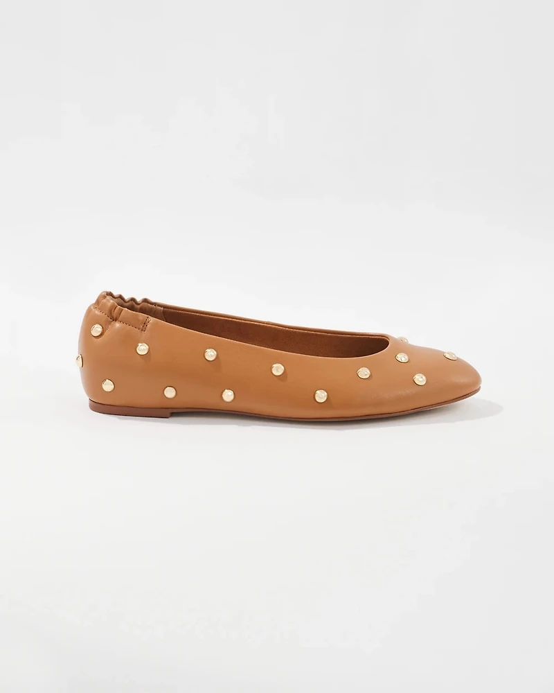 Studded Ballet Flat