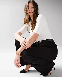 WHBM® Luna Wide Leg Trousers