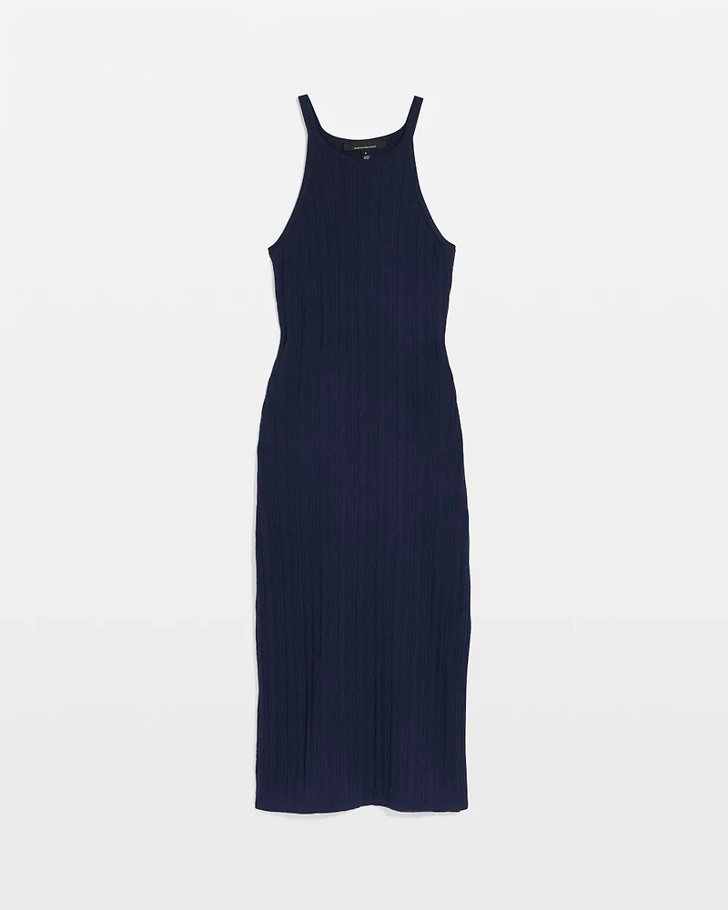 Halter Sweater Dress