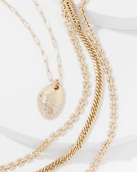 Multi-Strand Convertible Pendant Necklace