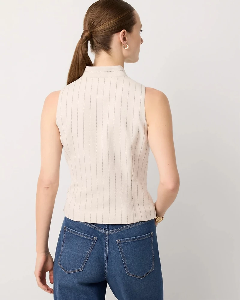 Pinstripe Vest