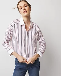Petite Pocket Poplin Shirt