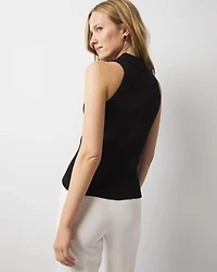 Henley Sweater Tank Top