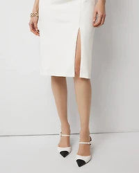Petite Twist Detail Sheath Dress