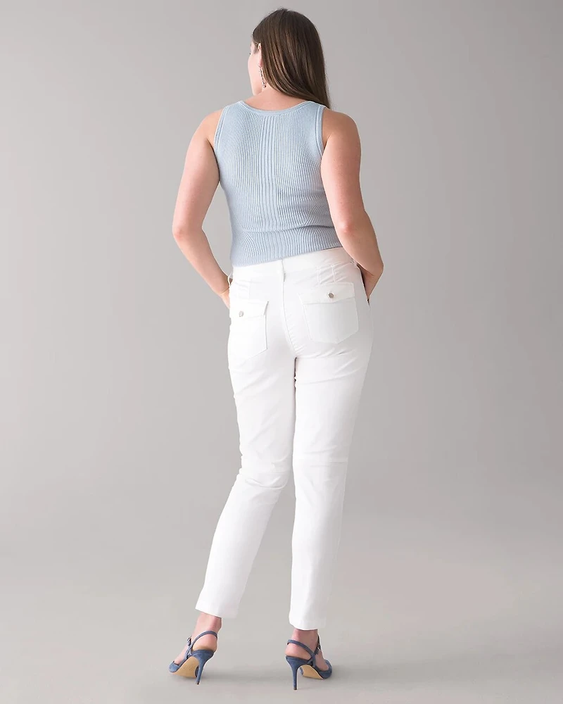 Curvy High-Rise Pret-A-Jet Slim Ankle Pants