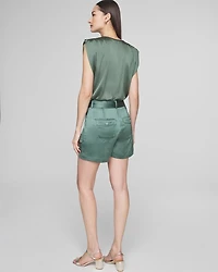 Belted Utility Shorts