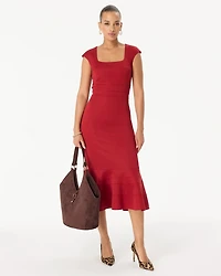 Ponte Midi Dress