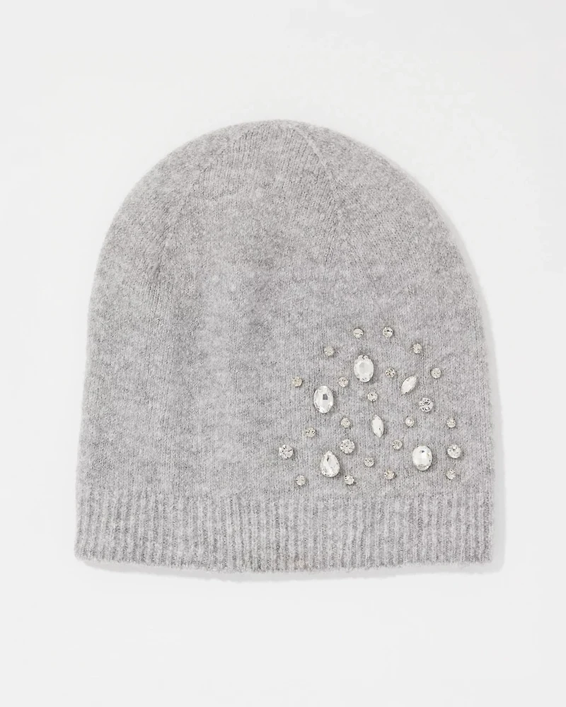 Rhinestone Beanie Hat