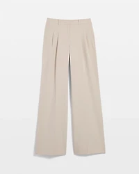 Pleated Wide Leg Pants