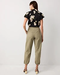 Pret Mid Rise Relaxed Ankle Pant