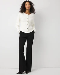 Corset Detail Button Front Cardigan