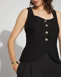 Tailored Twill Vest