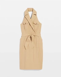 Trench Wrap Mini Dress
