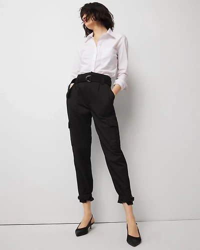 Extra High-Rise Pret Cargo Tapered Ankle Pant