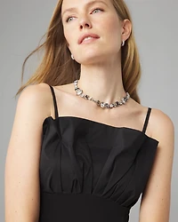 Strapless Ruffle Sheath