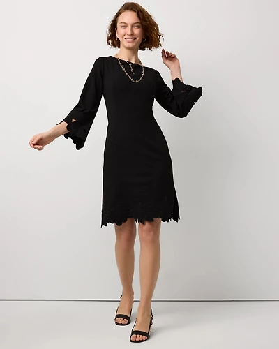 Cutwork Shift Dress