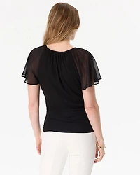 Flutter Sleeve Tee