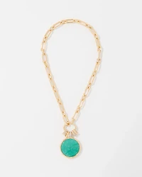 Reversible Pendant Necklace