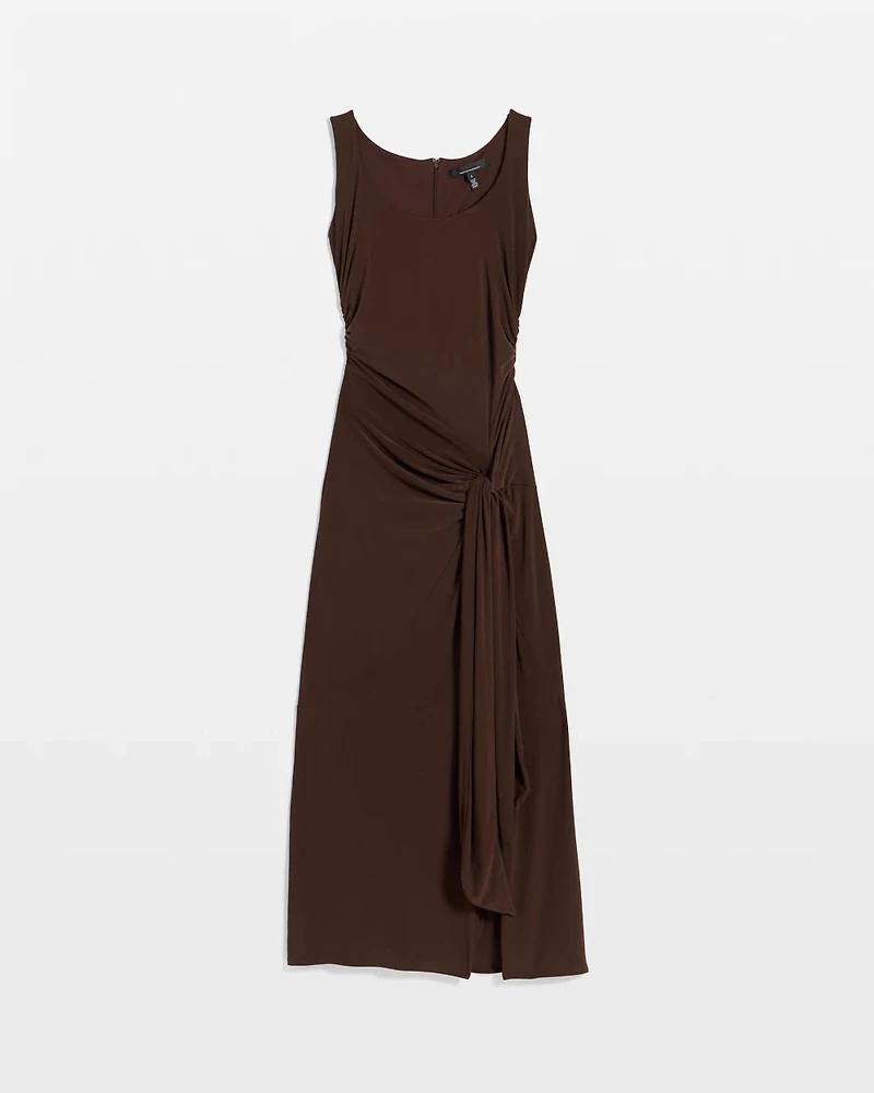 Sarong Midi Dress