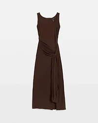 Sarong Midi Dress