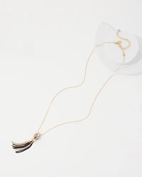 Fringe Pendant Necklace