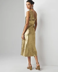 Petite Satin Slip Dress