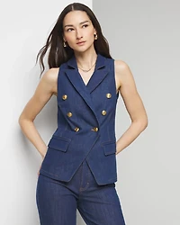 Denim Suiting Vest