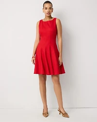Petite Pleated Mini Dress