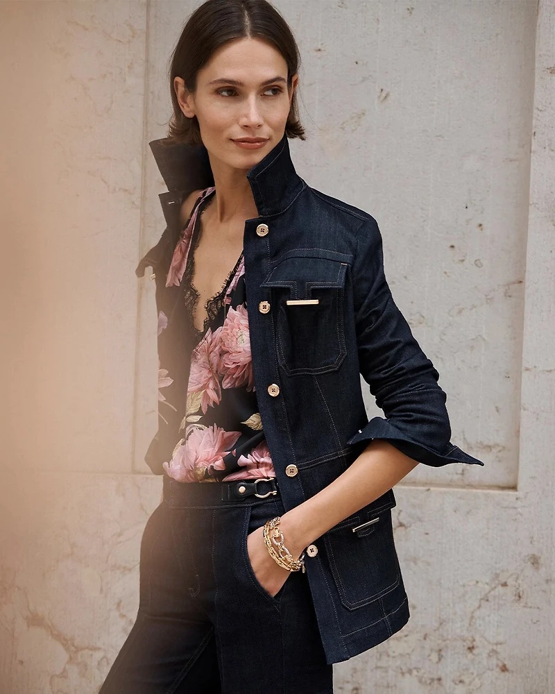 Denim Utility Jacket