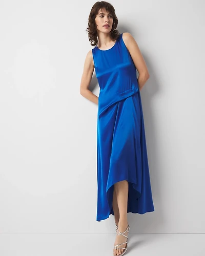 Satin Tank Maxi Dress