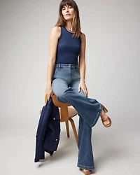 WHBM FORME™ Ribbed Stretch Tank