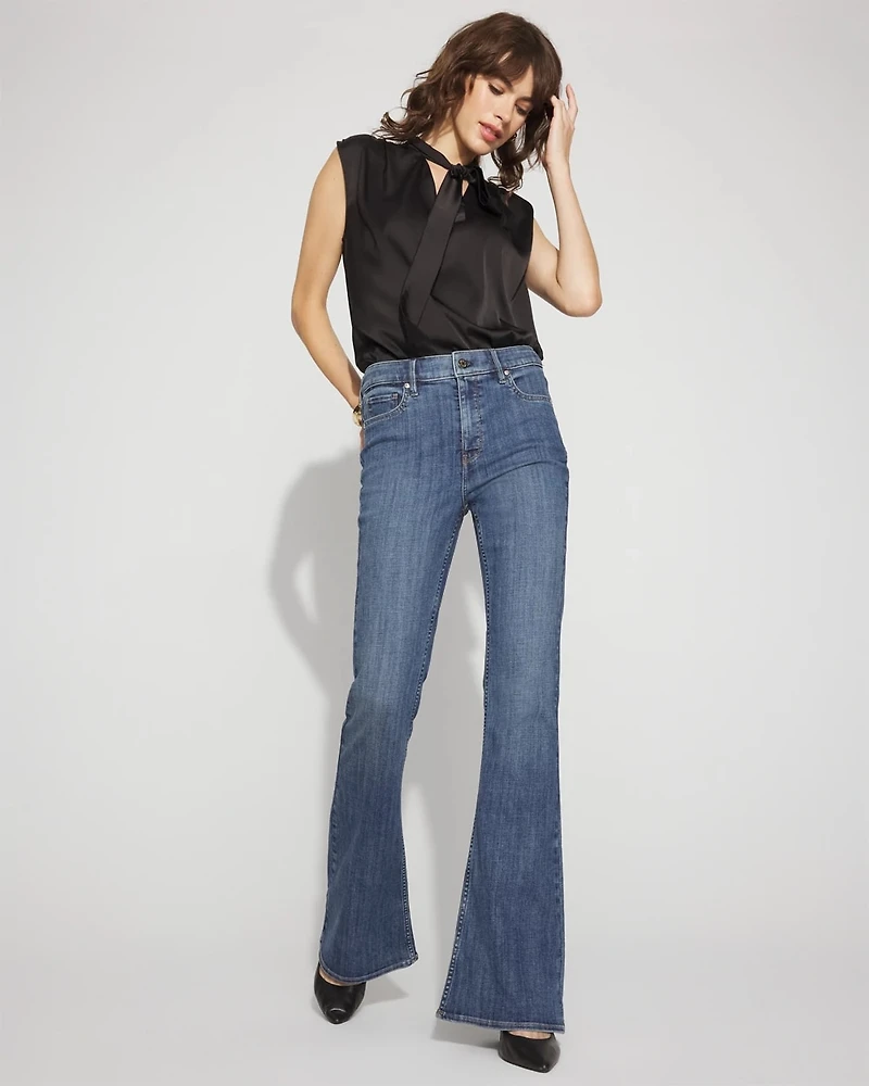 High-Rise Flare Jean