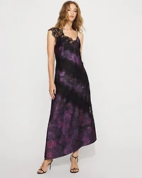 Lace + Satin Slip Dress
