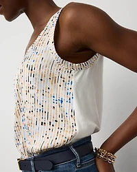 Satin Front Shell Tank