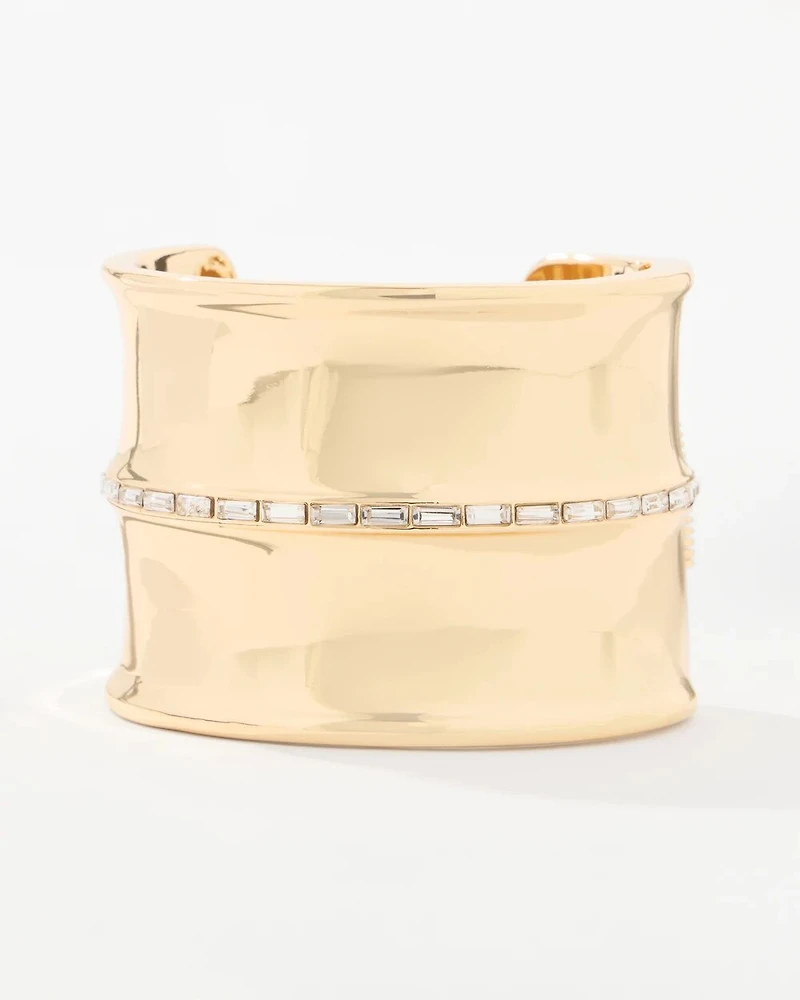 Bamboo Hinge Cuff Bracelet