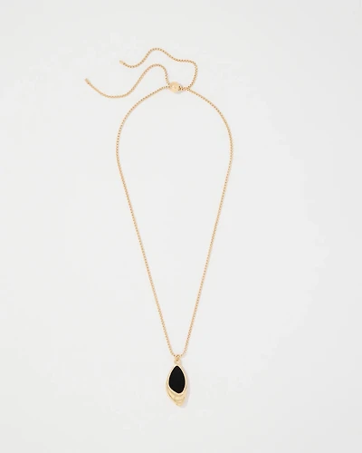 Shell Pendant Adjustable Necklace