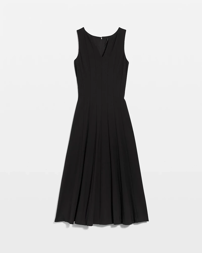 Petite Ponte Midi Dress