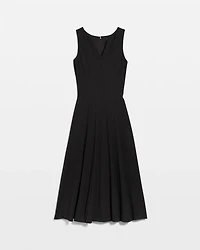 Petite Ponte Midi Dress