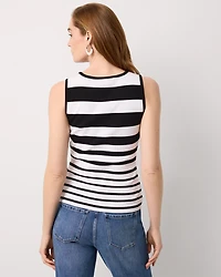 WHBM FORME™ Stripe Ribbed Tank