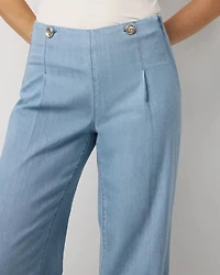 Wide Leg Featherweight Trouser Jean