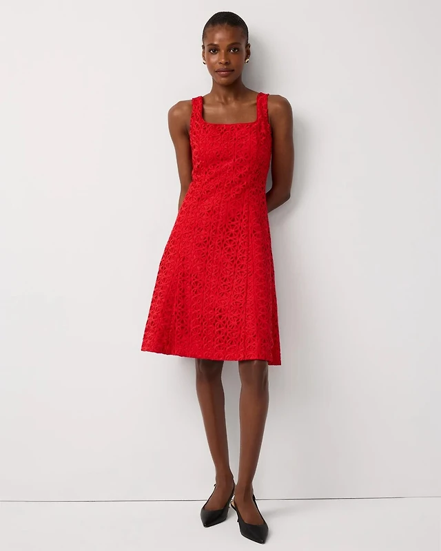 by anthropologie halter cutwork lace dress at MarketFair Shoppes in Princeton, NJ Dresses. Dresses: Mesh Dresses