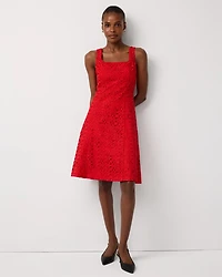 Sleeveless Lace Dress