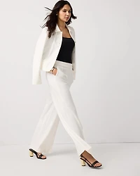 Knit Crepe Pull-On Wide Leg Pant