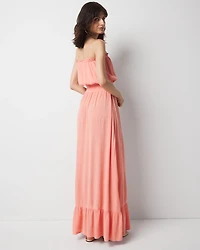 Strapless Maxi Coverup